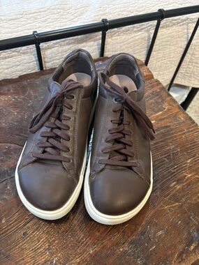 Birkenstock brown leather sneaker